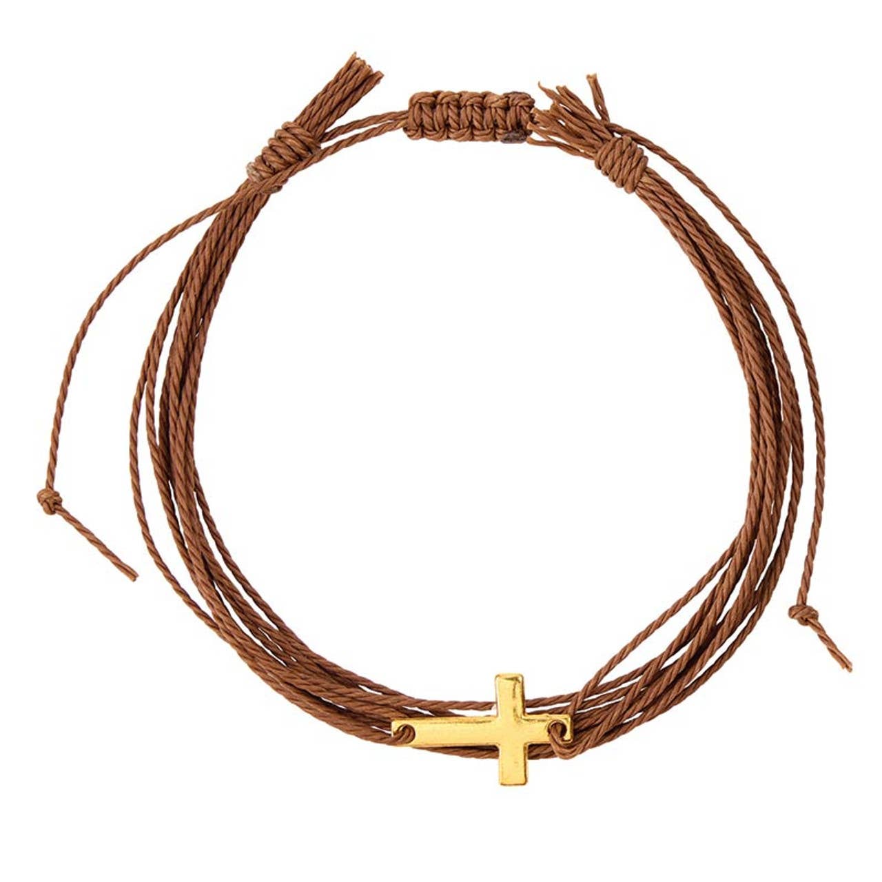 Faithful Findings Woven Cross Bracelets