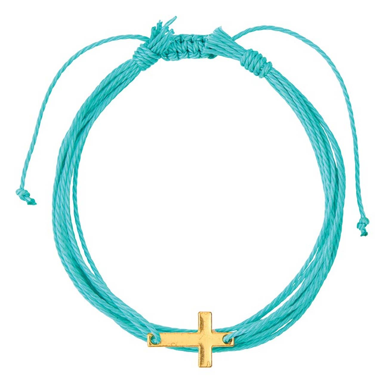 Faithful Findings Woven Cross Bracelets