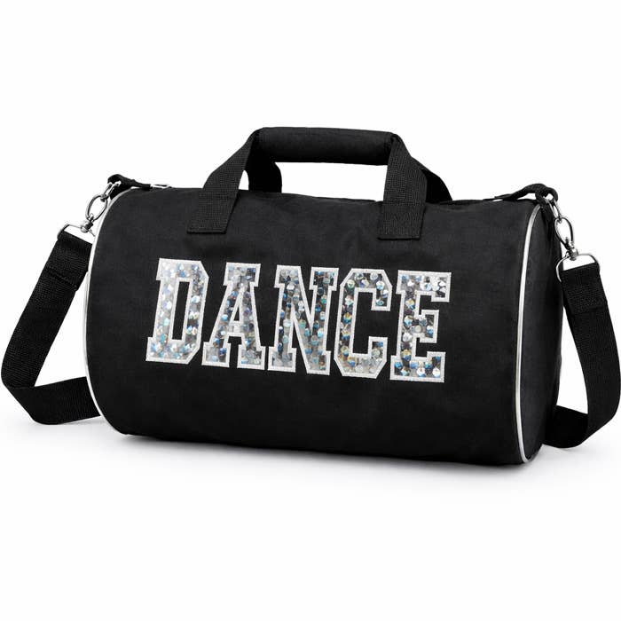 Black & Silver Dance Bag