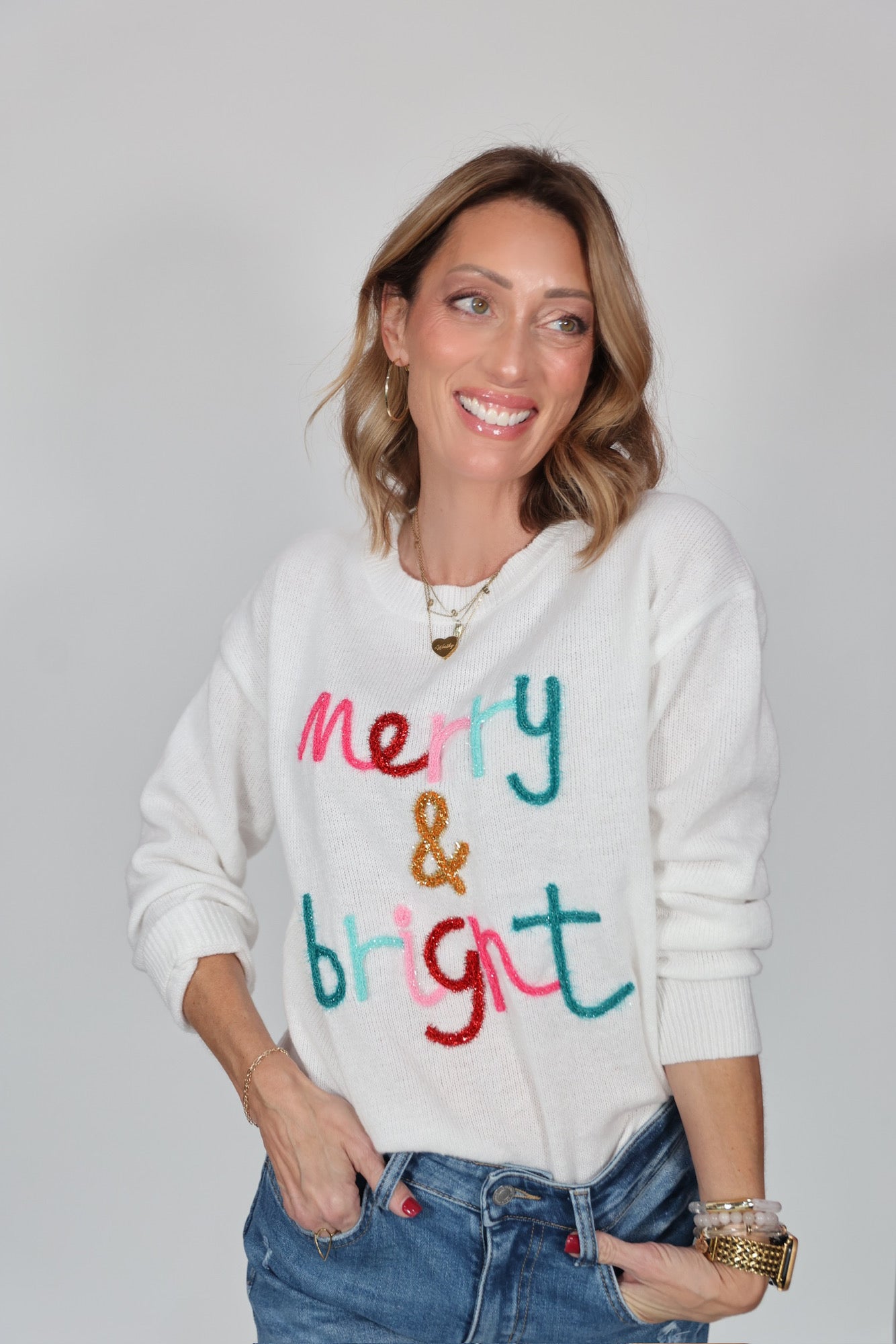 Merry and Bright Sweater