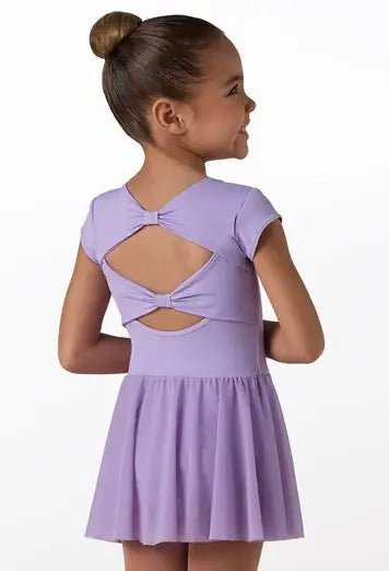 Cap Sleeve Bow Back Dress