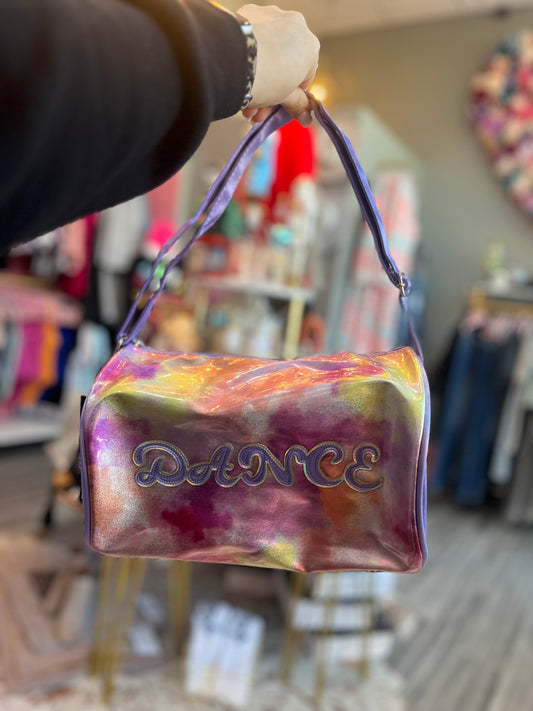 Water Color Sparkle Duffle