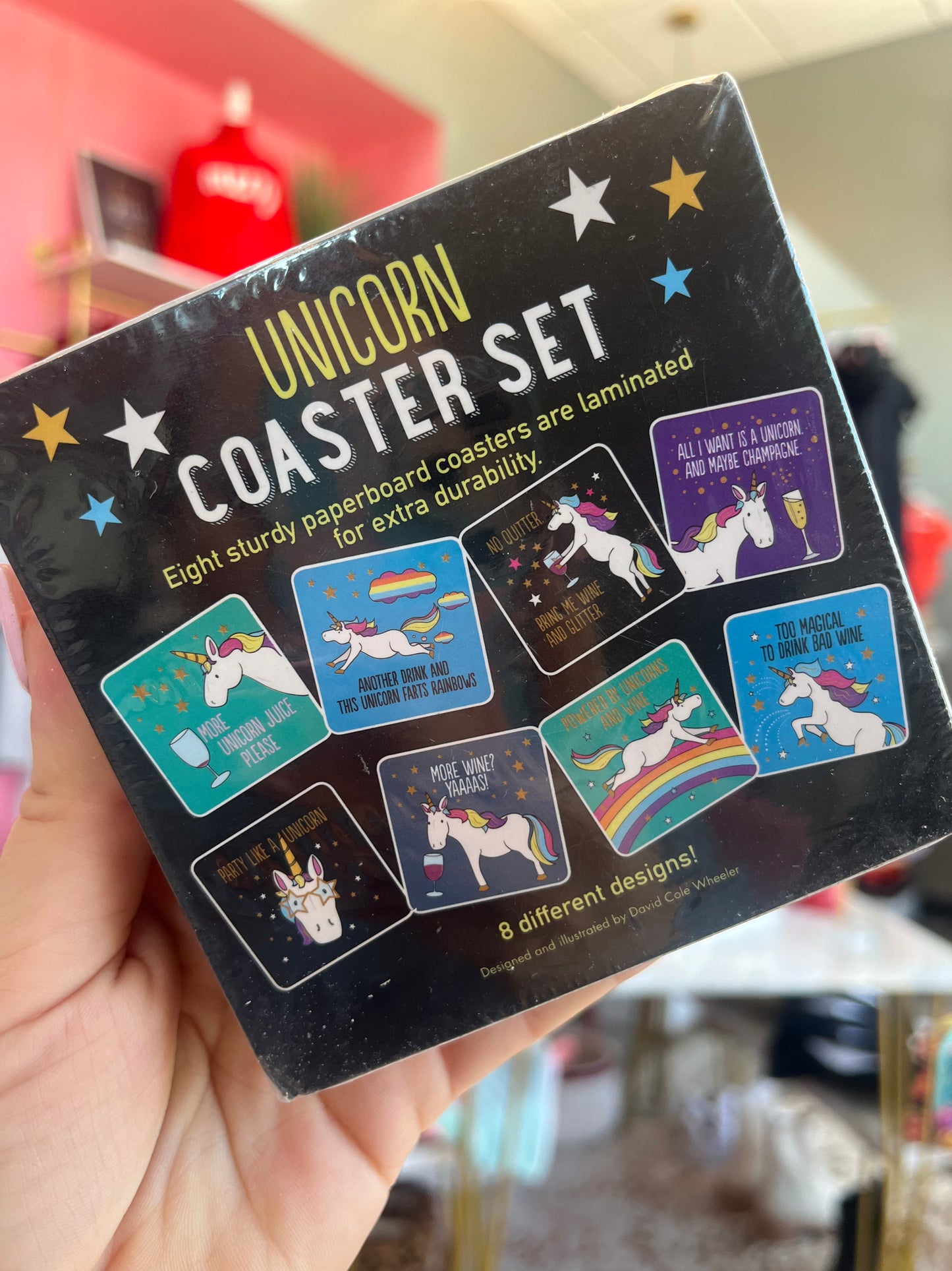 Unicorn Coaster Set