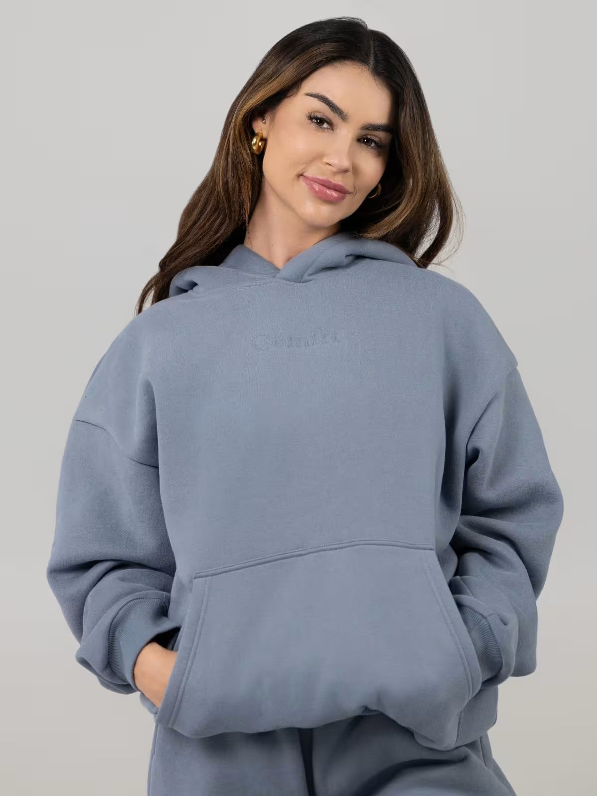 Comfort Hoodie- Blue