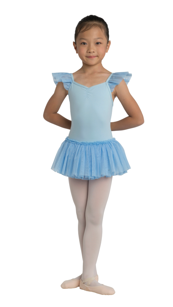 Flutter Glitter Dance Dress