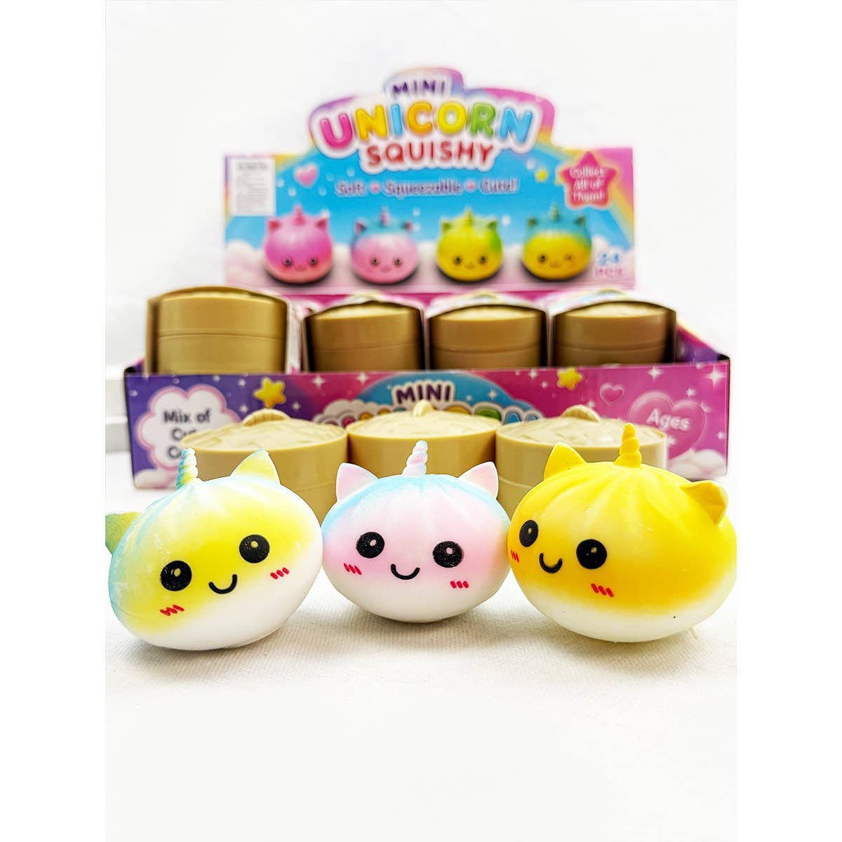 Mini Unicorn Mystery Dumpling Squish