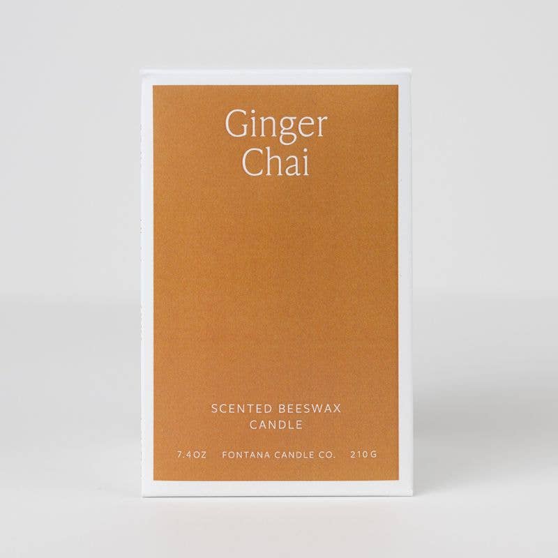 Ginger Chai Fontana Candle
