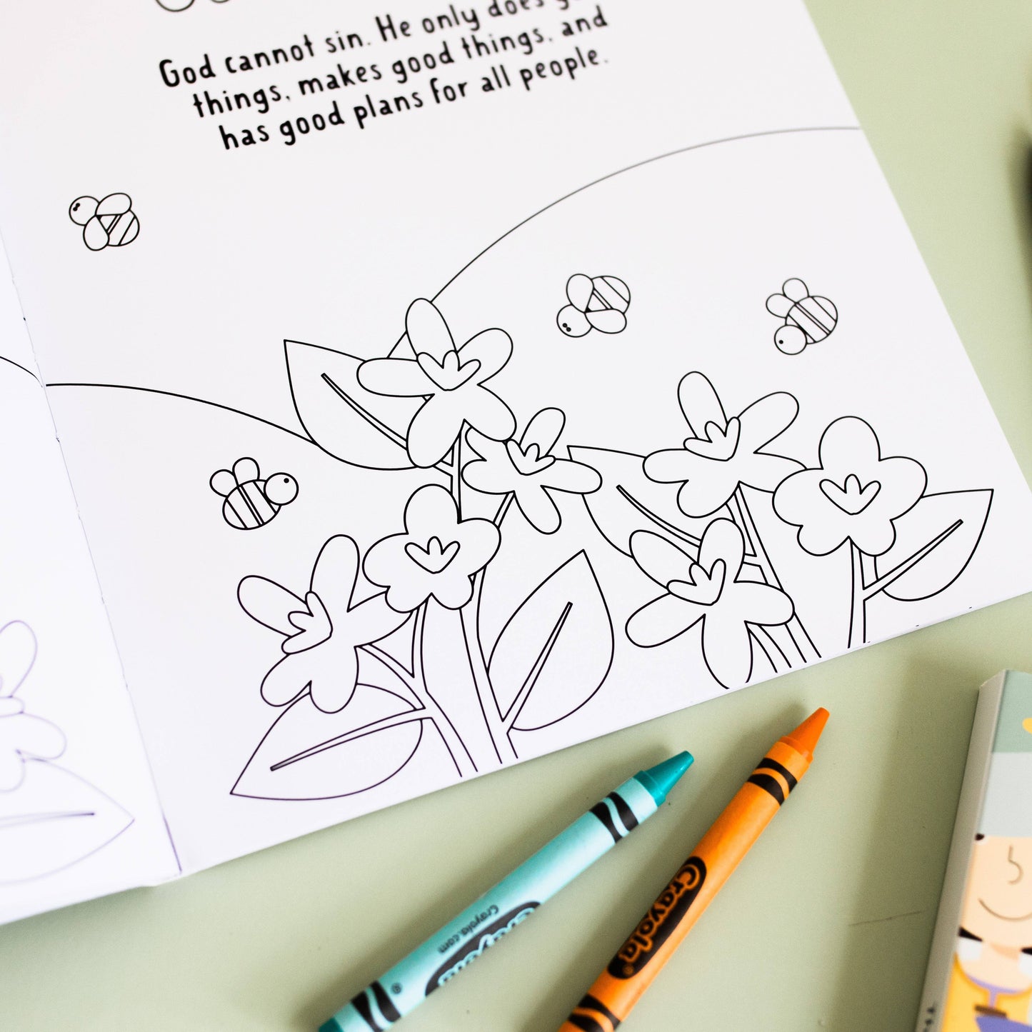 "Our Great God" Kids Coloring Book