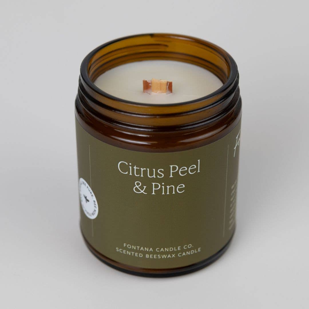 Citrus Peel & Pine Fontana Candle