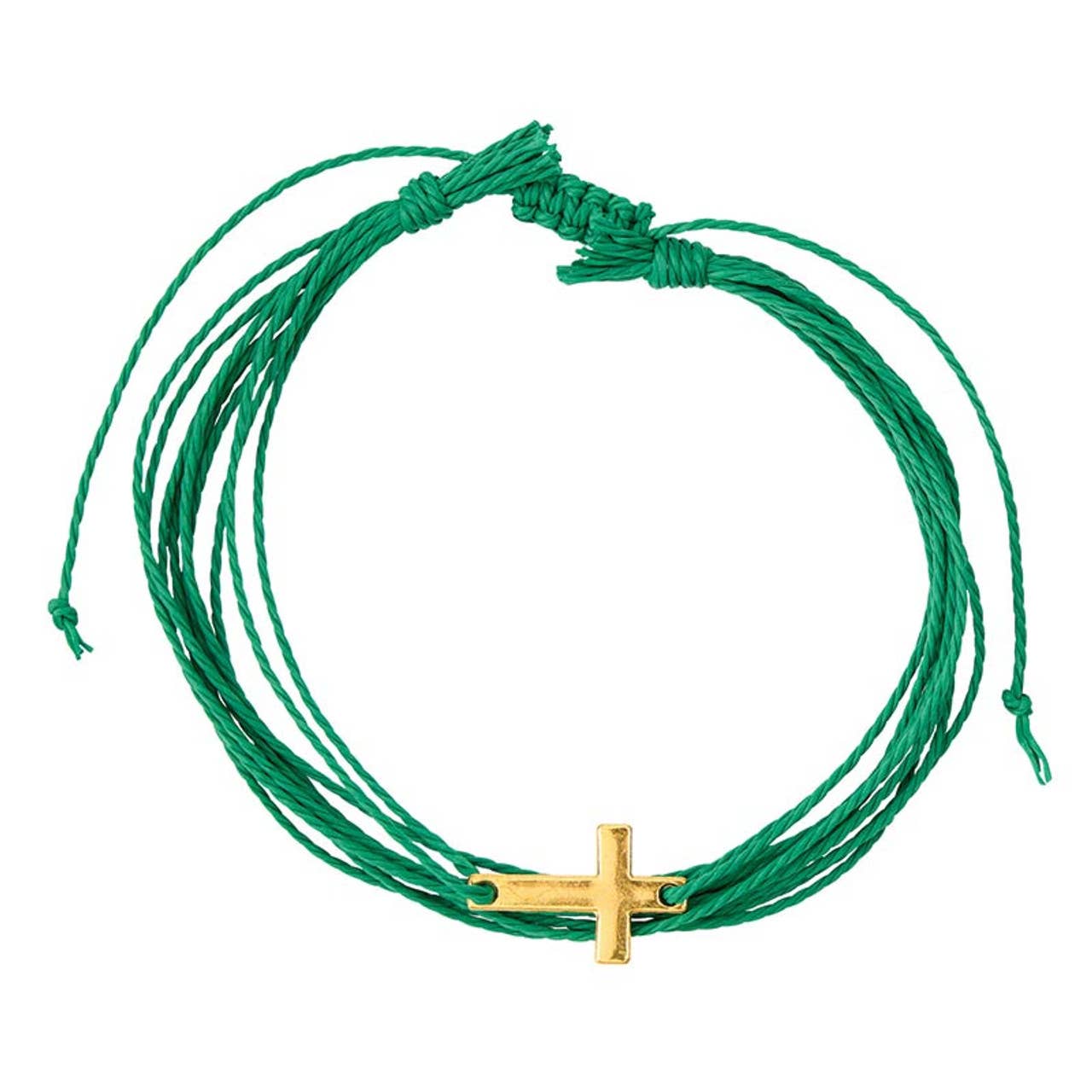 Faithful Findings Woven Cross Bracelets