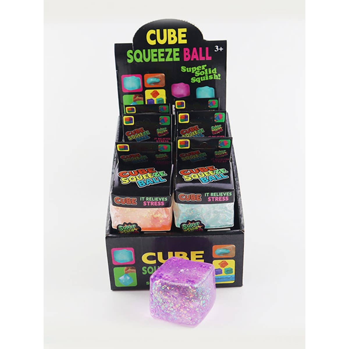 Glitter Cube Squish