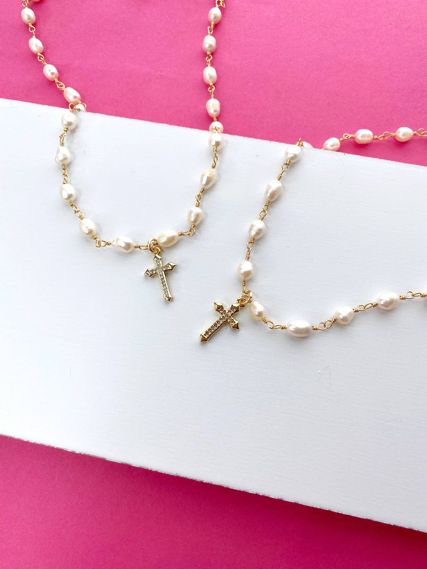 Jacee Cross Necklace *FINAL SALE*