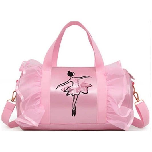 Pink Ballerina Ruffle Duffle