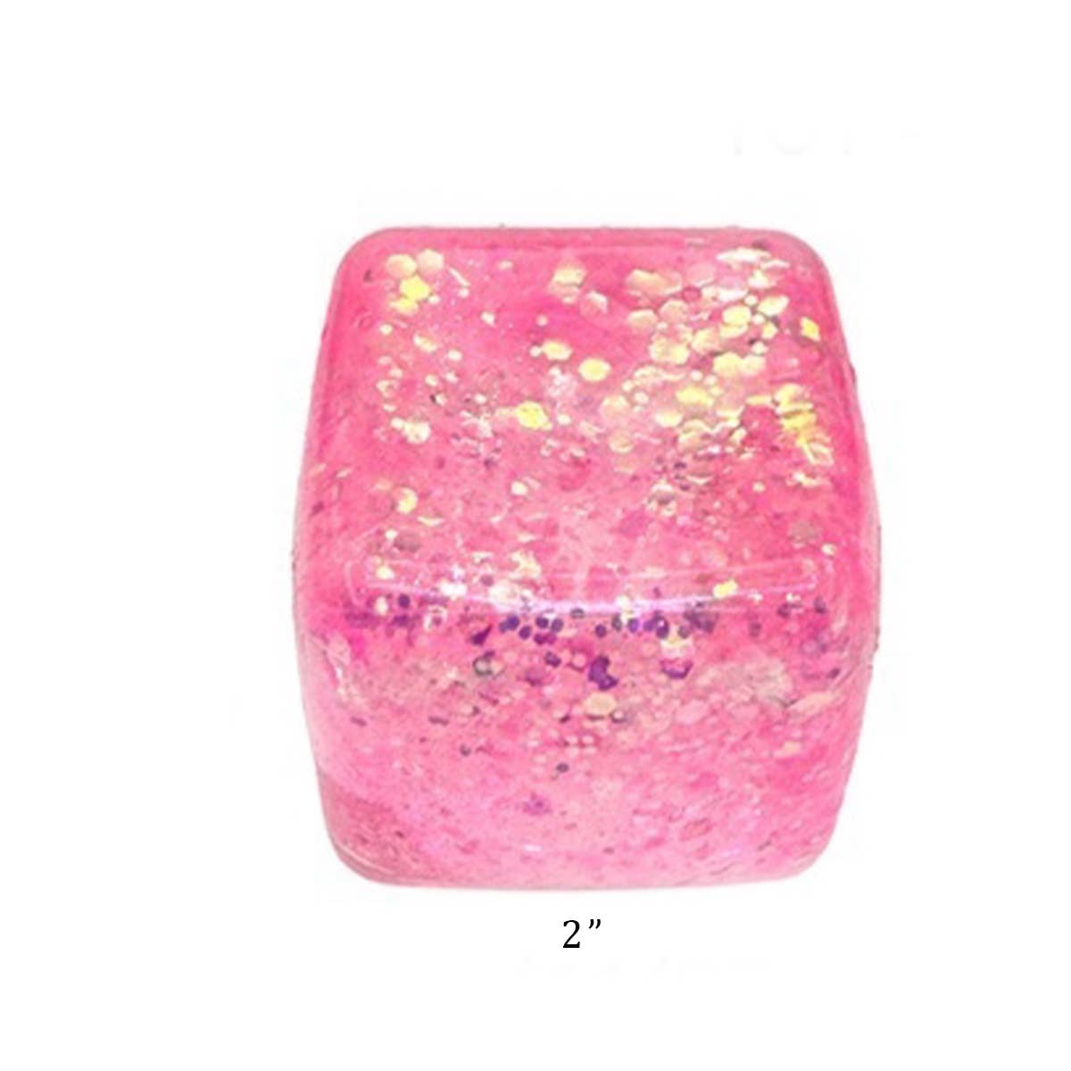 Glitter Cube Squish