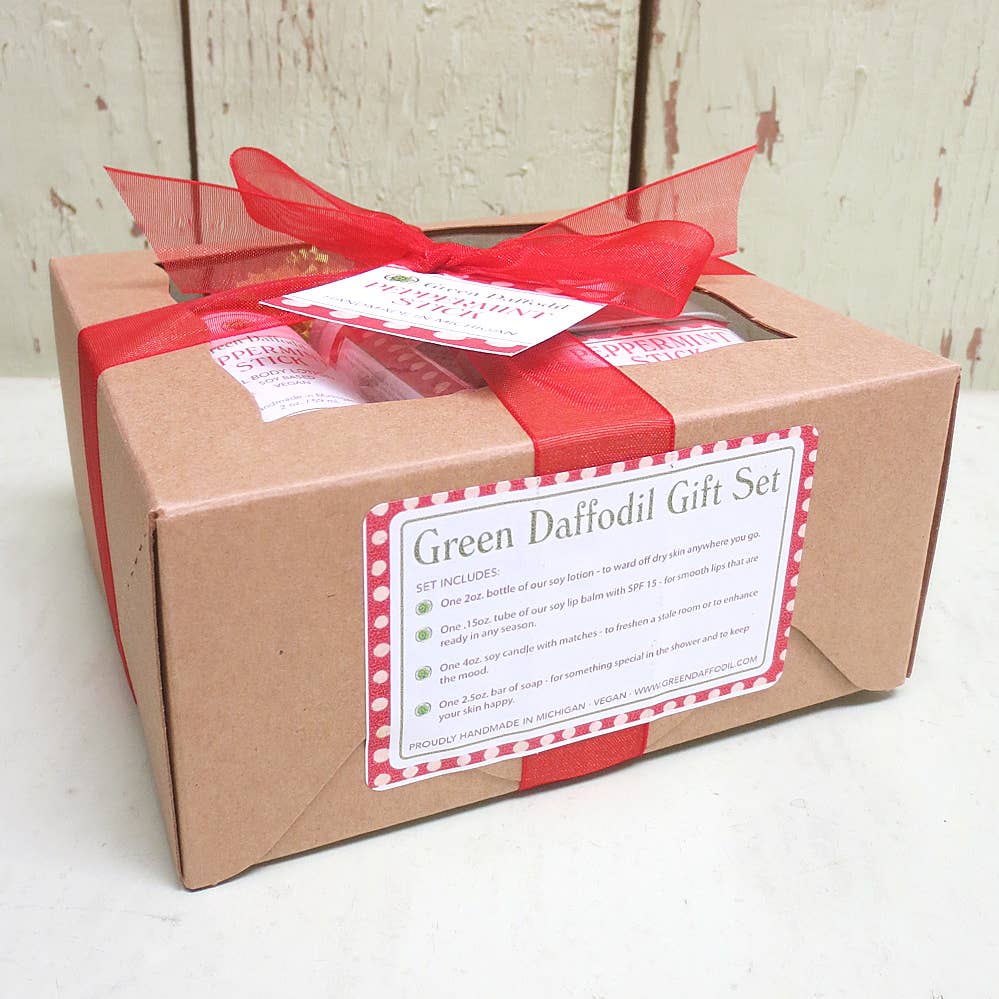 Peppermint Stick Boxed Gift  Set
