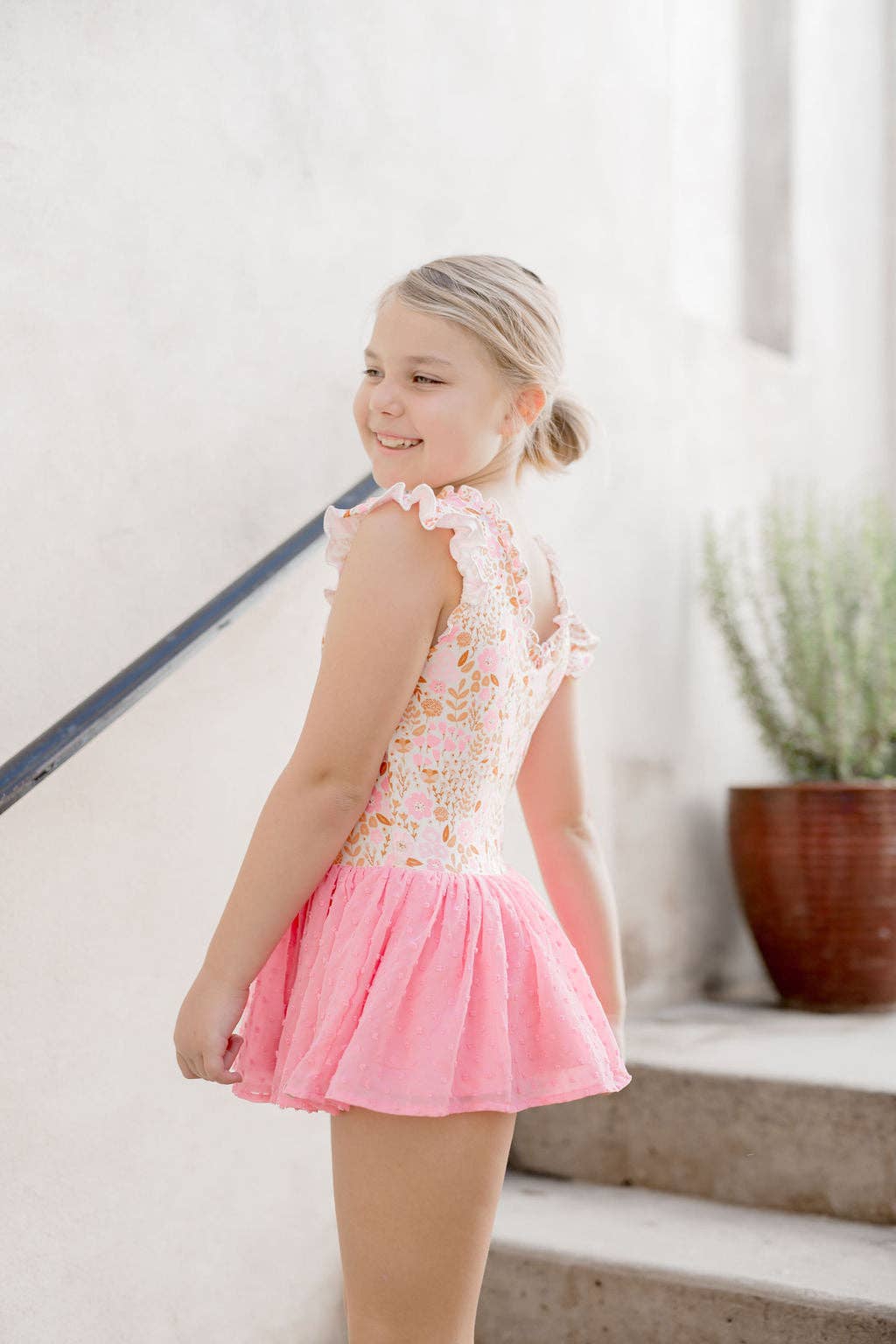 Citrus Bloom Bliss Dance Dress