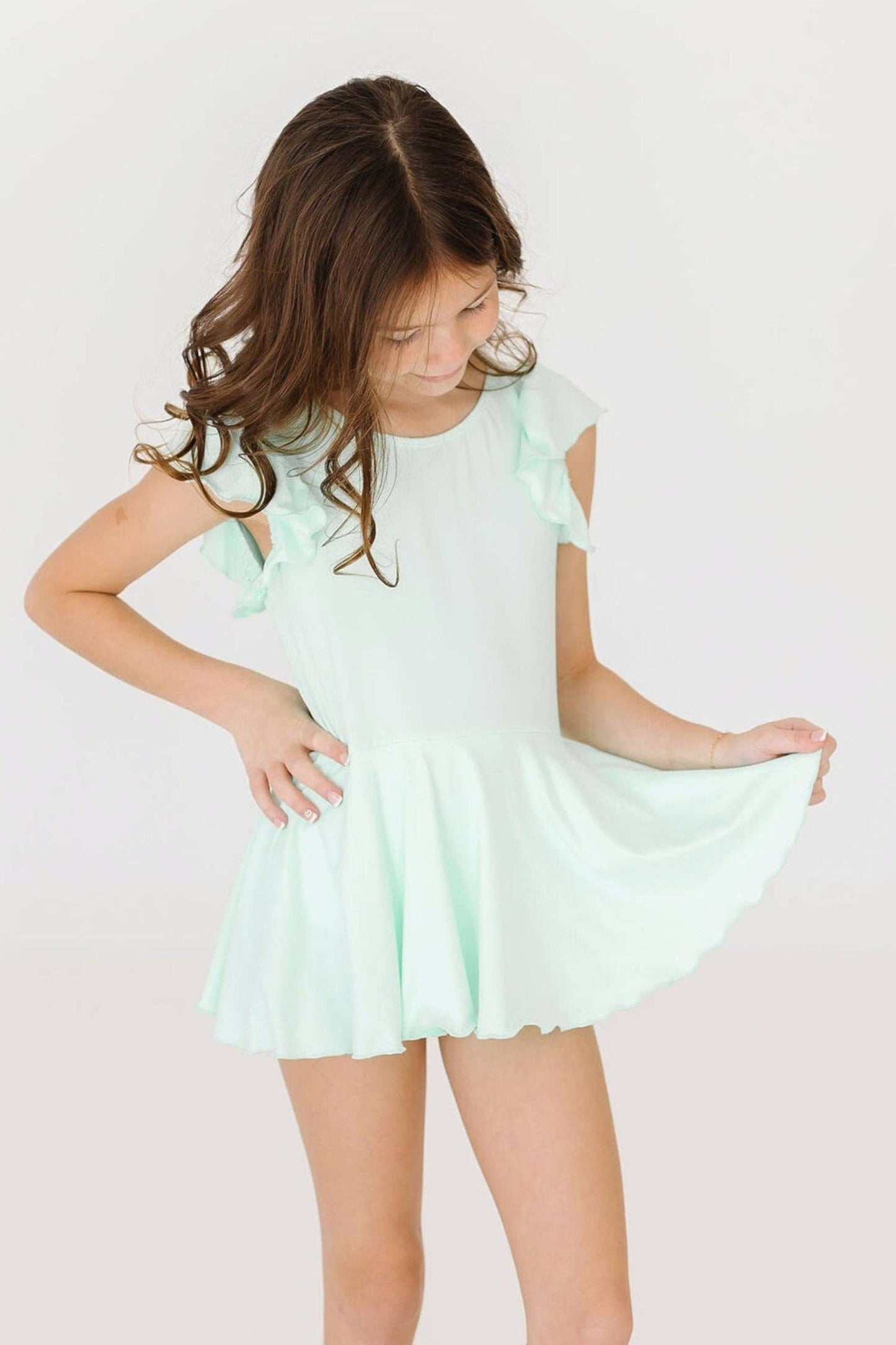 Mint Green Twirl Leotard