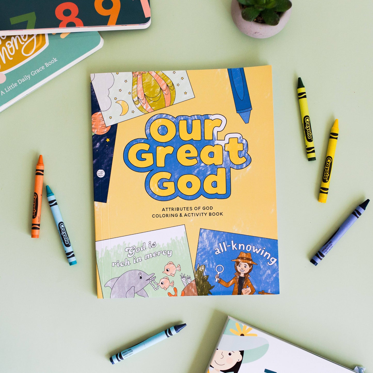 "Our Great God" Kids Coloring Book