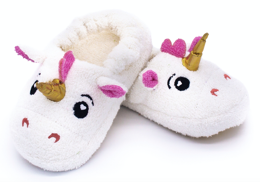 Unicorn bath slippers