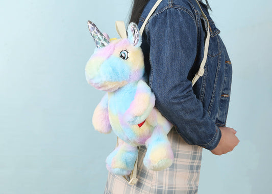 Plushie Heart Unicorn Backpack