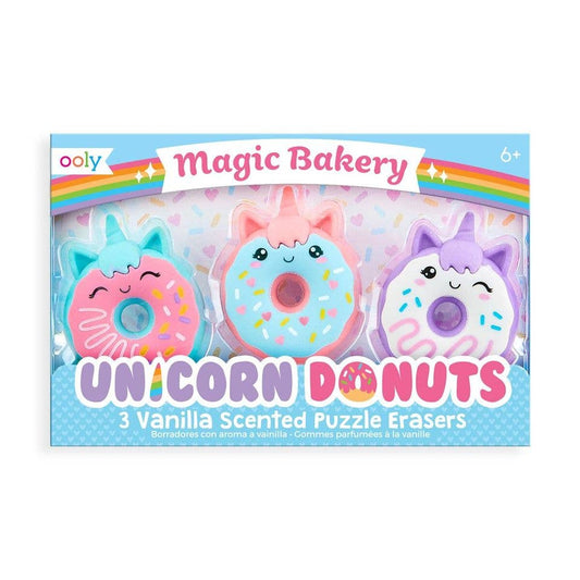 Magic Bakery Unicorn Donuts Scented Erasers