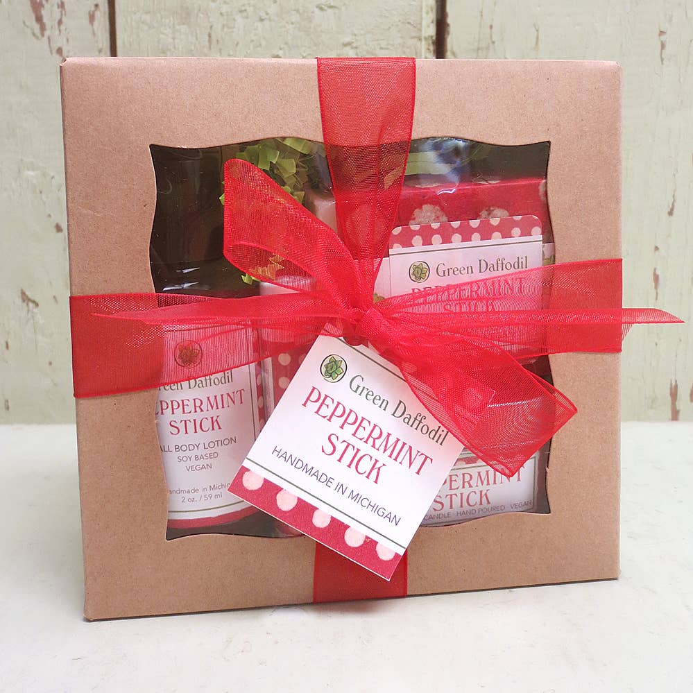 Peppermint Stick Boxed Gift  Set