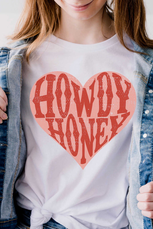 "Howdy Honey" Graphic T-Shirt