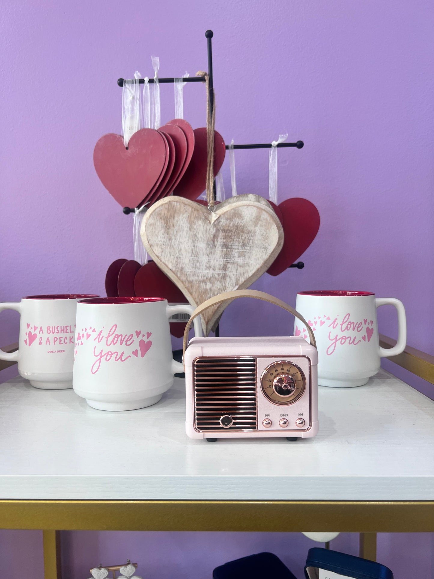 I Love You A Bushel & A Peck Mug | Valentine's Mug **FINAL SALE**