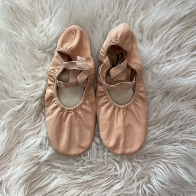 398 Adult Split Sole Leather Ballet Shoe